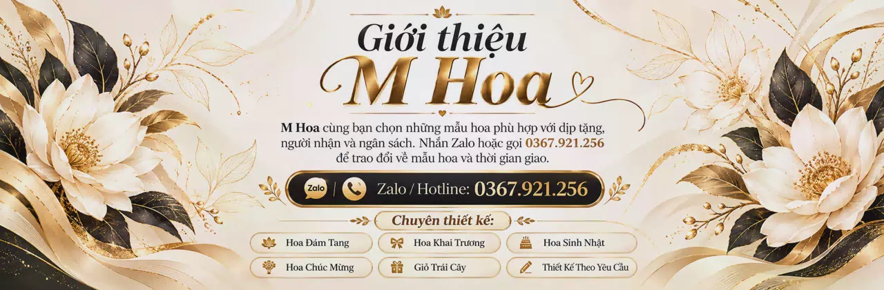 Ảnh bìa Shop hoa tươi Long An - Từ lời nhắn đến món hoa vừa ý
